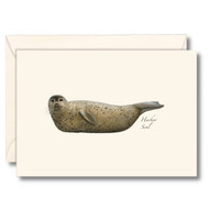 Earth Sky + Water - Harbor Seal Notecard Set - 8 Blank Cards with Envelopes