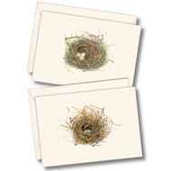 Earth Sky + Water - Eggs in Nest Notecard Set - 8 Blank Cards with Envelopes