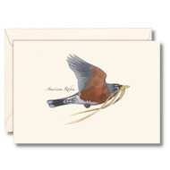 Earth Sky + Water - Robin in Flight Notecard Set - 8 Blank Cards with Envelopes