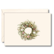 Earth Sky + Water - Seaside Wreath Notecard Set - 8 Blank Cards with Envelopes