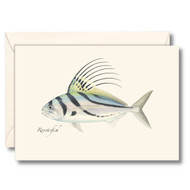 Earth Sky + Water - Roosterfish Notecard Set - 8 Blank Cards with Envelopes