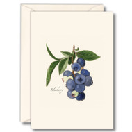Earth Sky + Water - Blueberry Notecard Set - 8 Blank Cards with Envelopes