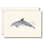 Earth Sky + Water - Bottlenose Dolphin Notecard Set - 8 Blank Cards with Envelopes