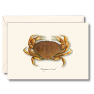 Earth Sky + Water - Dungeness Crab Notecard Set - 8 Blank Cards with Envelopes