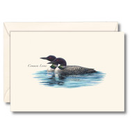 Earth Sky + Water - Loon Pair Notecard Set - 8 Blank Cards with Envelopes