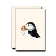 Earth Sky + Water - Sibleys Atlantic Puffin Notecard Set - 8 Blank Cards with Envelopes
