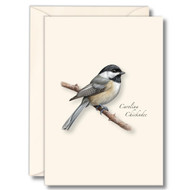 Earth Sky + Water - Carolina Chickadee Notecard Set - 8 Blank Cards with Envelopes