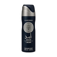 Lattafa Asad Zanzibar Perfumed Body Spray 6.7 Ounce (200 ml)