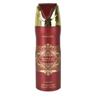Lattafa Badee Al Oud Sublime Perfumed Body Spray 6.7 Ounce (200 ml)
