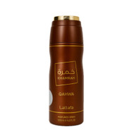Lattafa Khamrah Qahwa Perfumed Body Spray 6.7 Ounce (200 ml)