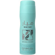 Lattafa Mayar Natural Intense Perfumed Body Spray 6.7 Ounce (200 ml)