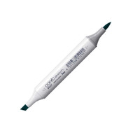 Copic Sketch Marker, Oval Shaped Barrel, Medium Broad and Super Brush Nibs, BG57 Jasper (BG57-S)