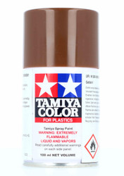 TAMIYA Spray Lacquer TS-1 Red Brown TAM85001 100ml