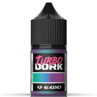 Turbo Dork 4D Glasses TurboShift Acrylic Paint 22ml Bottle - Water-based Non-Toxic Metallic Color Shifting Paint