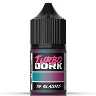 Turbo Dork 3D Glasses TurboShift Acrylic Paint 22ml Bottle - Water-based Non-Toxic Metallic Color Shifting Paint