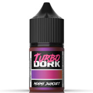 Turbo Dork Miami Sunset TurboShift Acrylic Paint 22ml Bottle - Water-based Non-Toxic Metallic Color Shifting Paint