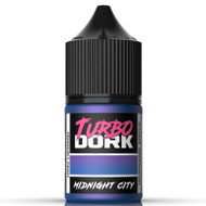 Turbo Dork Midnight City ZeniShift Acrylic Paint 22ml Bottle - Water-based Non-Toxic Metallic Color Shifting Paint