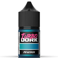 Turbo Dork Peacock TurboShift Acrylic Paint 22ml Bottle - Water-based Non-Toxic Metallic Color Shifting Paint