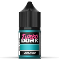 Turbo Dork Curacao Metallic Acrylic Paint 22ml Bottle - Water-based Non-Toxic Metallic Finish Paint