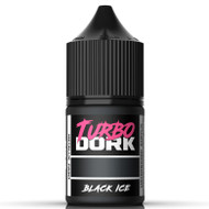 Turbo Dork Black Ice Metallic Acrylic Paint 22ml Bottle - Water-based Non-Toxic Metallic Finish Paint