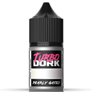 Turbo Dork Pearly Gates Metallic Acrylic Paint 22ml Bottle - Water-based Non-Toxic Metallic Finish Paint