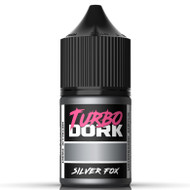 Turbo Dork Silver Fox Metallic Acrylic Paint 22ml Bottle - Water-based Non-Toxic Metallic Finish Paint