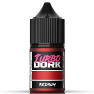 Turbo Dork Redrum Metallic Acrylic Paint 22ml Bottle - Water-based Non-Toxic Metallic Finish Paint