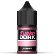 Turbo Dork Sakura Metallic Acrylic Paint 22ml Bottle - Water-based Non-Toxic Metallic Finish Paint
