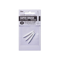 Copic Replacement Nibs - For Sketch or Ciao, Super Brush, Set of 3 (10129)