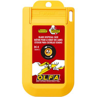 OLFA DC-4 Reusable Blade Disposal Can with Mounting Hole