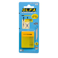 OLFA 6mm Multi Purpose Art Knife Blade Set, 25-Pack