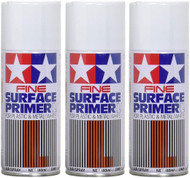 3-Pack TAMIYA Primer White 180ml (87044) 4950344870448