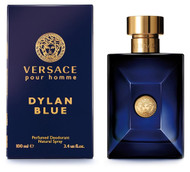 Versace Pour Homme Dylan Blue for Men 3.4 oz Perfumed Deodorant Spray