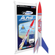 Estes 1225 Alpha Rocket-Building Kit, Intermediate Flying-Rocket-Model Kit