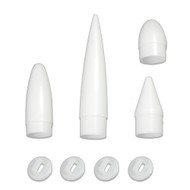 Estes 2278 NC-20 Nose Cones for Model Rockets (4 Pack)