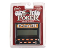 Classic 5-in-1 Poker Handheld Classic Games by John N. Hansen
