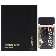 Armaf Ombre D'Or EDP for Men, Warm Woody Amber Fragrance 2.5 oz Spray