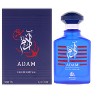 Nasma Adam EDP for Men, Crisp Woody Aromatic Fragrance with Fresh 3.3 oz Spray