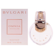 Bvlgari Omnia Crystalline EDT for Women, Fresh Floral Woody 3.4 oz Spray