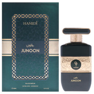 Hamidi Junoon EDP for Men, Oriental Floral Oud Fragrance 3.4 oz Spray