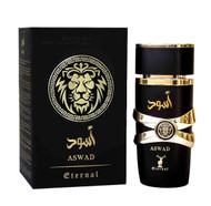 Khalis Aswad Eternal Collection EDP for Men, Oriental Floral 3.4 oz Spray