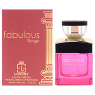 Khalis Fabulous Rouge Luxury Collection EDP for Women, Floral 3.4 oz Spray