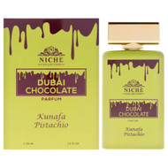 Khalis Niche Dubai Chocolate Kunafa Pistachio Parfum for Men 3.4 oz Spray