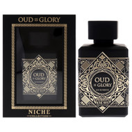 Khalis Oud Is Glory Niche Collection EDP for Men, Intense Oud 3.4 oz Spray