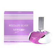 Khalis Resolute Silver Luxury Collection EDP for Women, Oriental 3.4 oz Spray