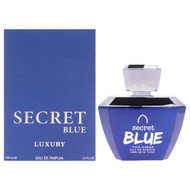 Khalis Secret Blue Luxury Collection EDP for Men, Oriental Floral 3.4 oz Spray