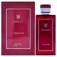 Merve Crimson Eau de Parfum Unisex Spicy Amber Woody Scent 3.4 oz Spray