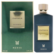 Merve L'Empereur Eau de Parfum Women Spicy Leather Rose Scent 3.4 oz Spray