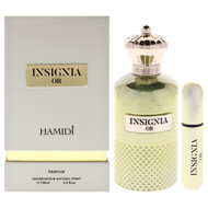 Hamidi Insignia Or Parfum for Men Spicy Woody Leather Oud 3.6 oz Spray