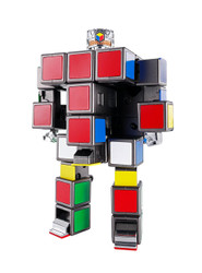 TAMASHII NATIONS Rubik's Cube Rubik's Cube Robo, Bandai Spirits Chokogin Figure